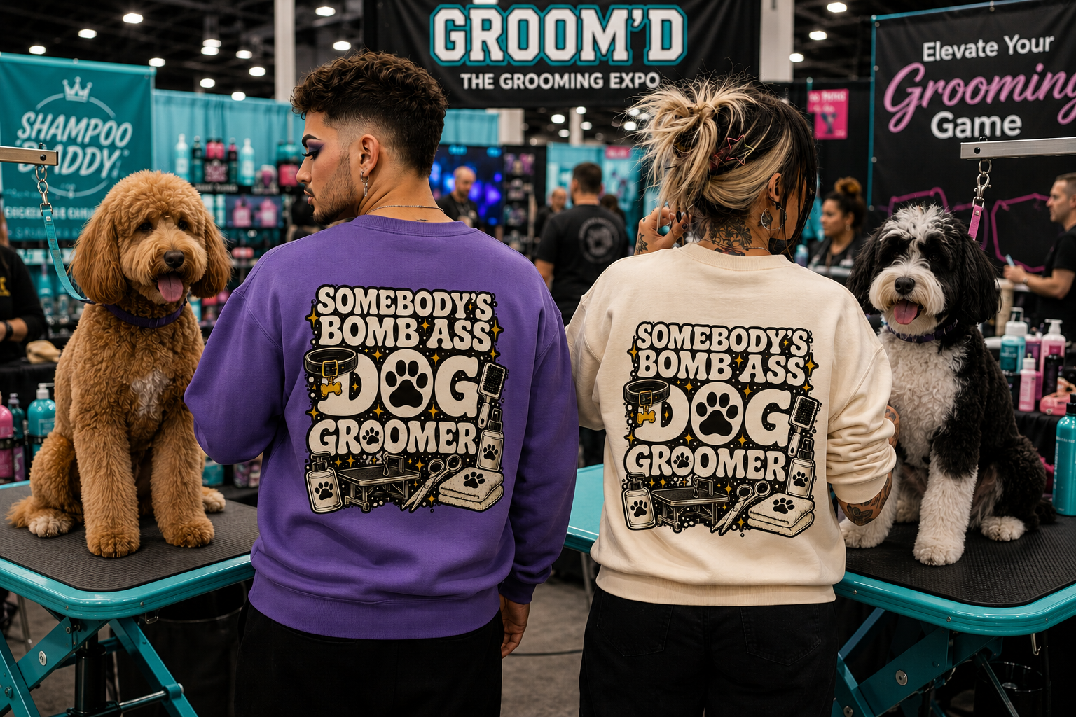 SOMEBODY'S BOMB ASS GROOMER CREWNECK