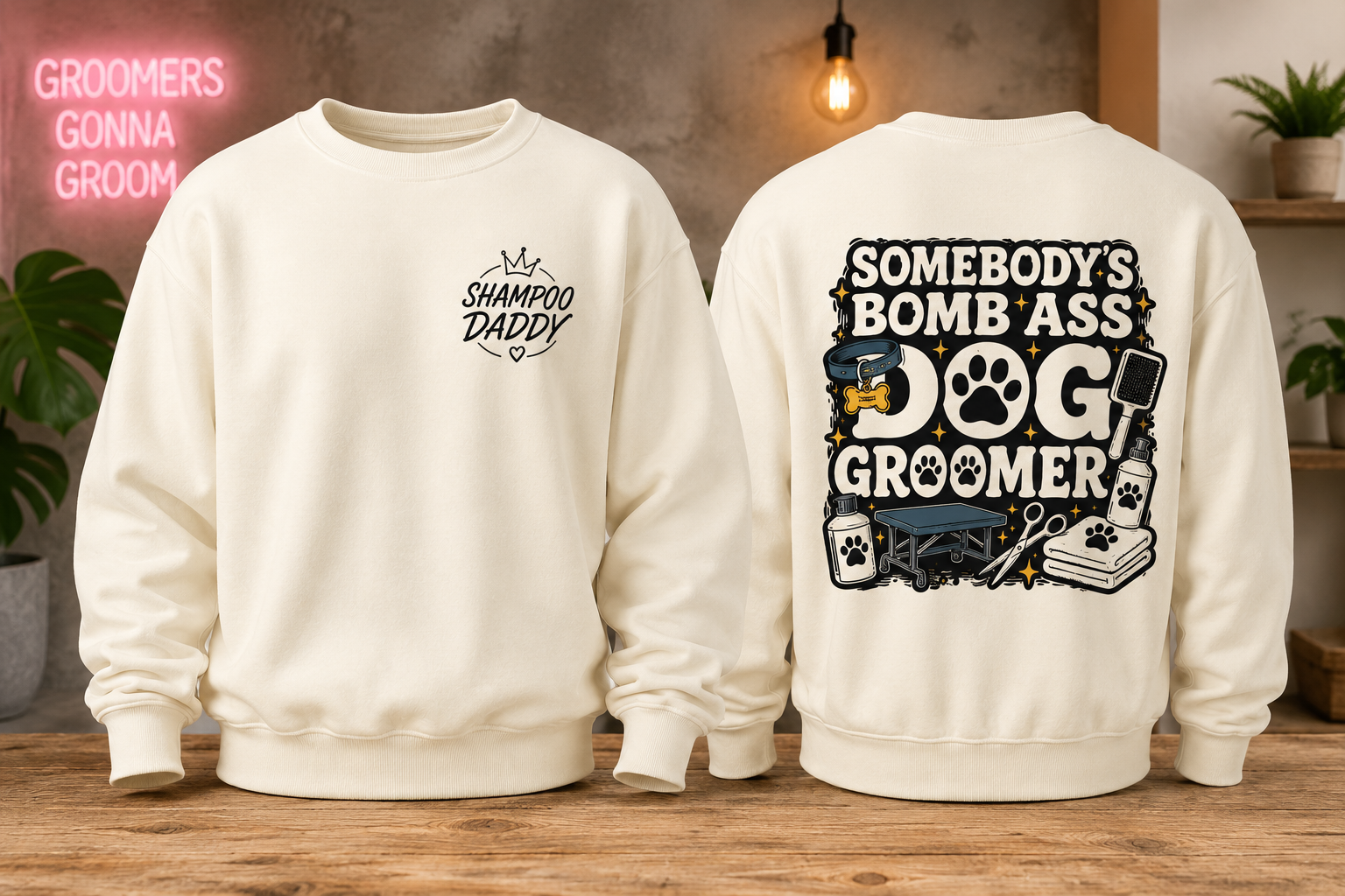SOMEBODY'S BOMB ASS GROOMER CREWNECK