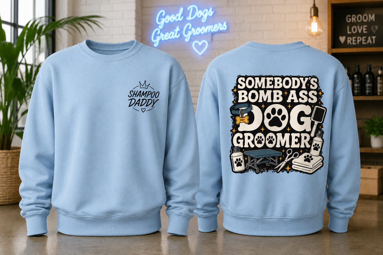 SOMEBODY'S BOMB ASS GROOMER CREWNECK