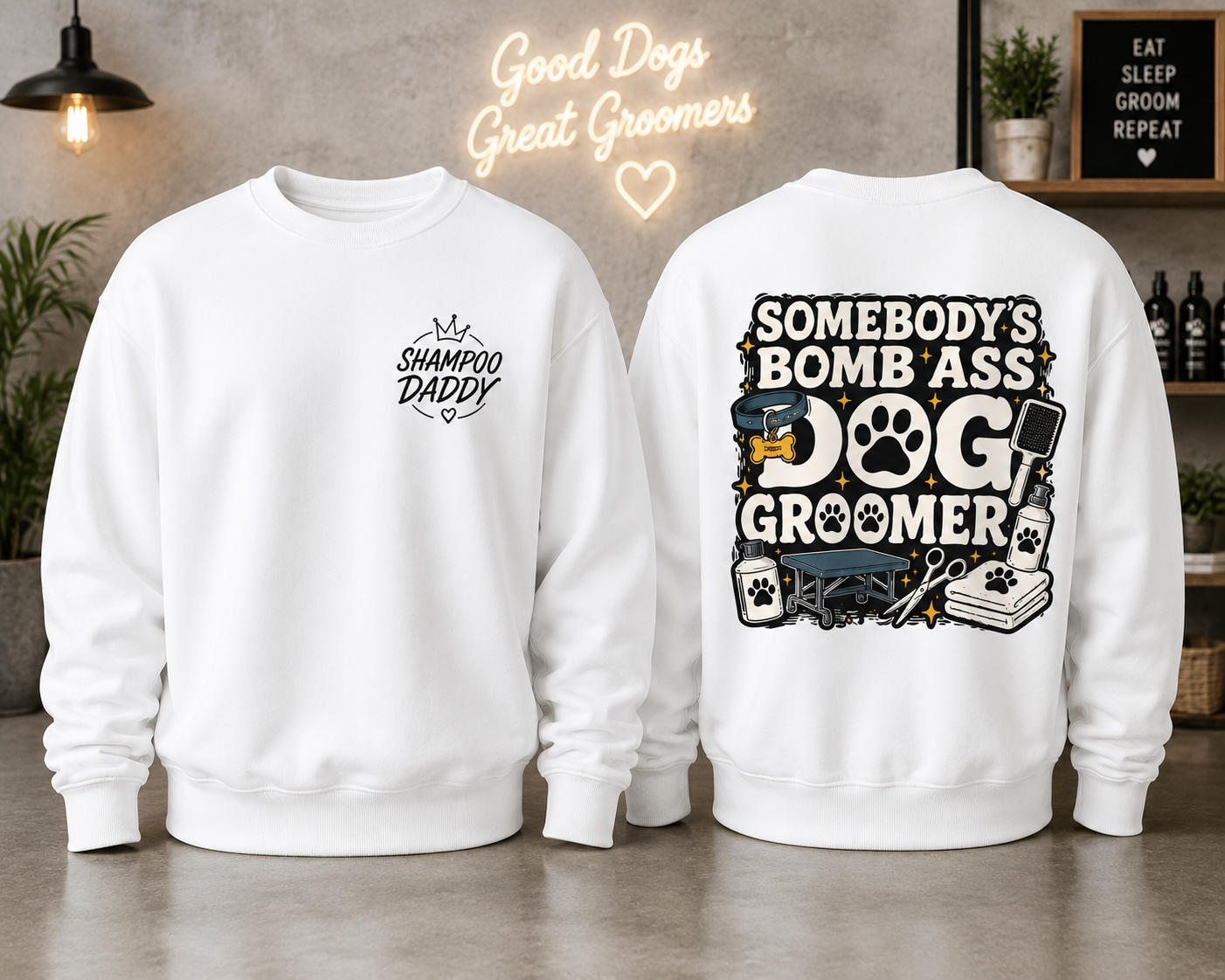SOMEBODY'S BOMB ASS GROOMER CREWNECK