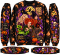 Hocus Pocus Custom Bleached Crewneck 🎃✨
