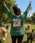SOMEBODY'S BOMB ASS DOG MOM LONG SLEEVE T-SHIRT